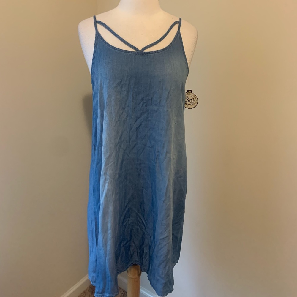 New denim dress